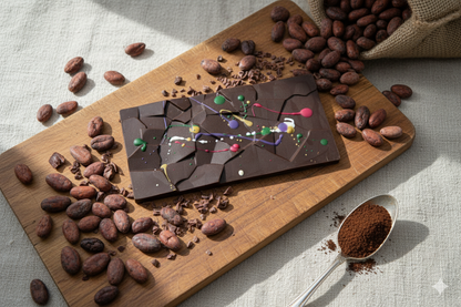 Indian Cocoa Coffee Bar - Crackle Chocolate - 200g