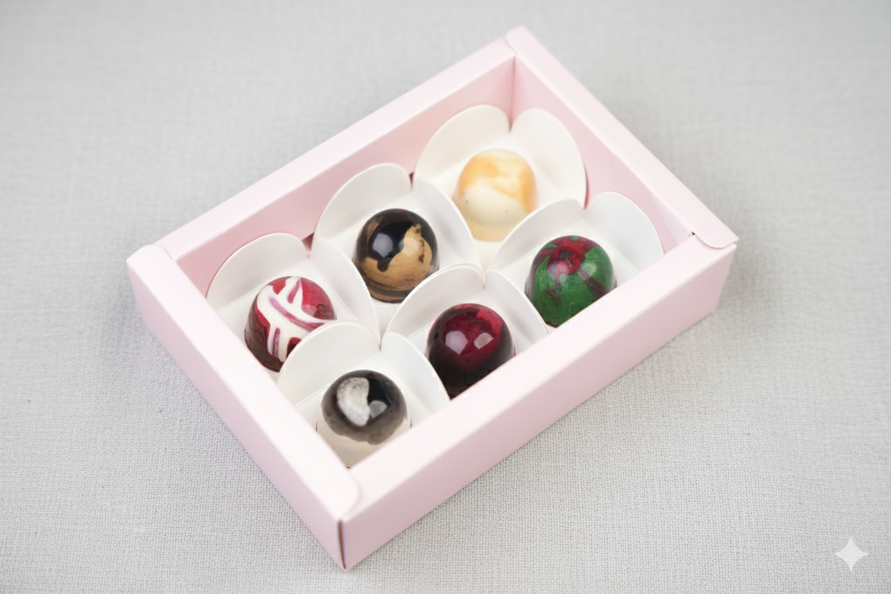 Chocolate Bonbons (55%) - Pack of 6 - 200g