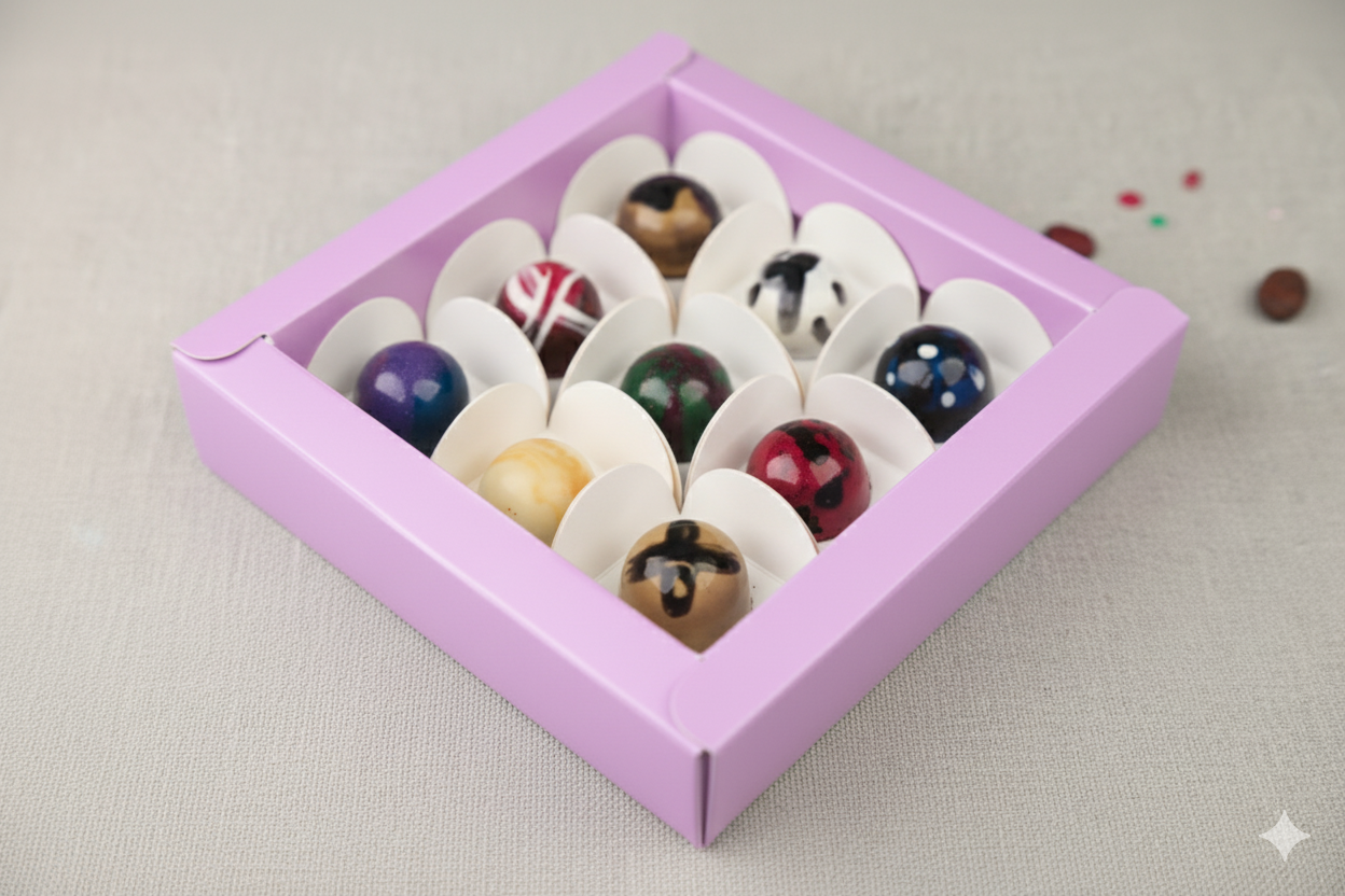 Chocolate Bonbons (55%) - Pack of 9 - 200g