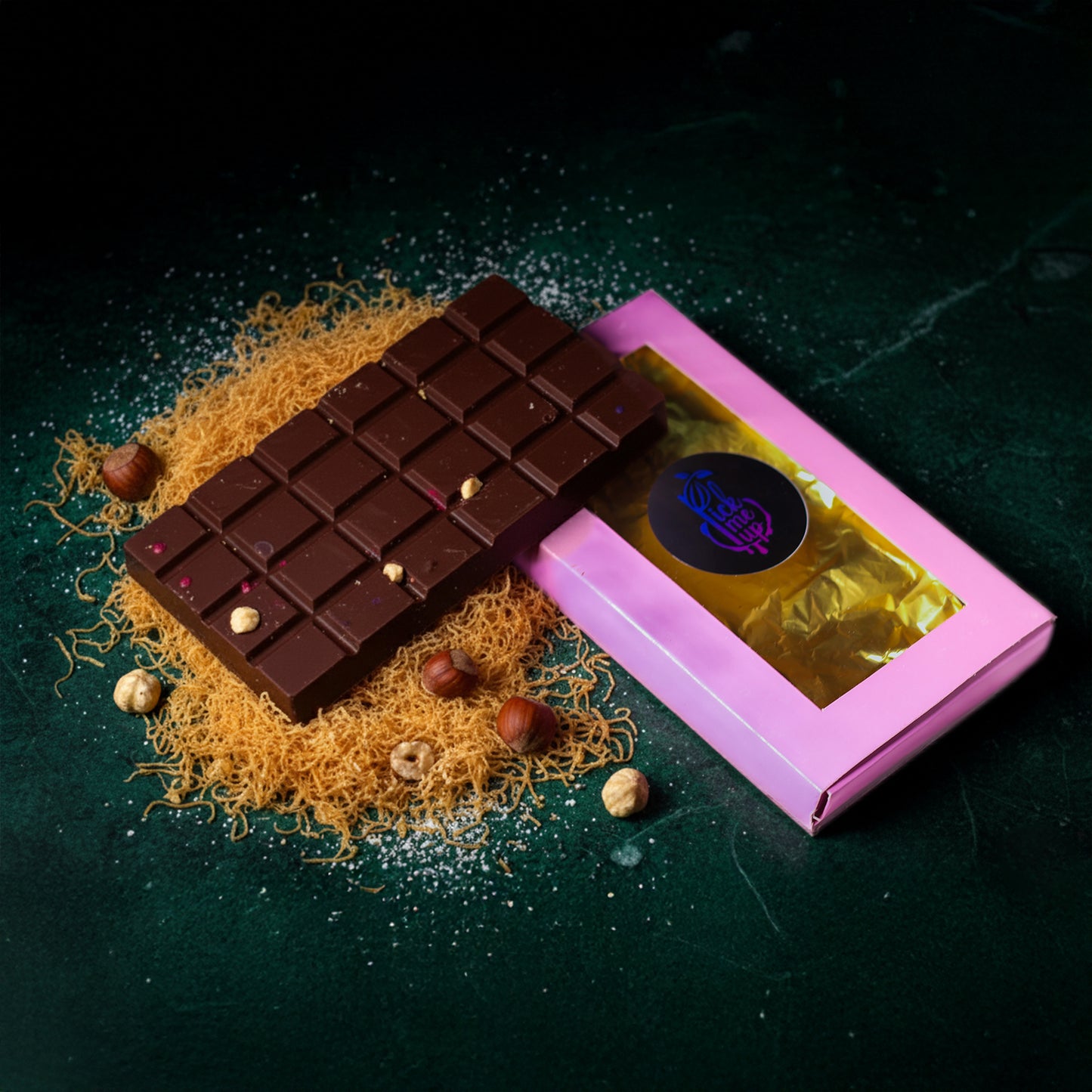 Kunafa Chocolate Bar - Hazlenut - 245g