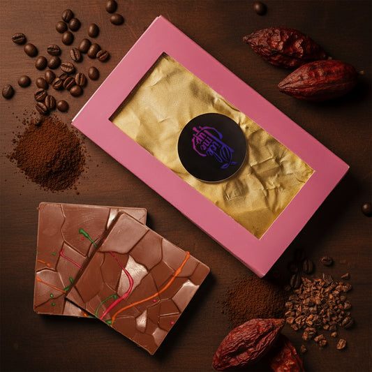 Indian Cocoa Coffee Bar - Crackle Chocolate - 100g
